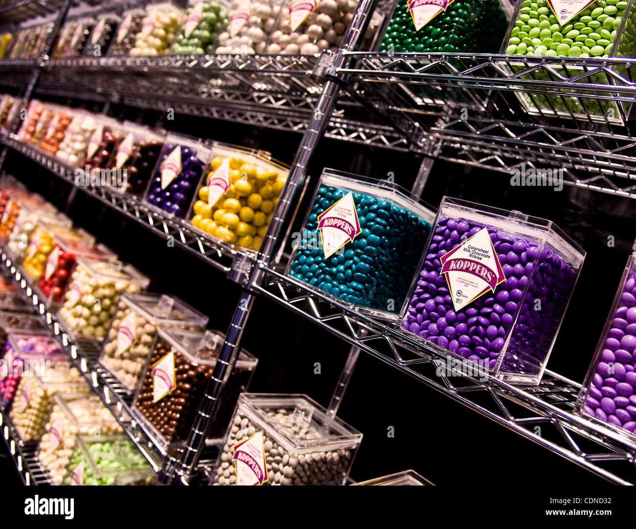 May 24, 2011 Chicago, IL, USA Koppers chocolates on display at the