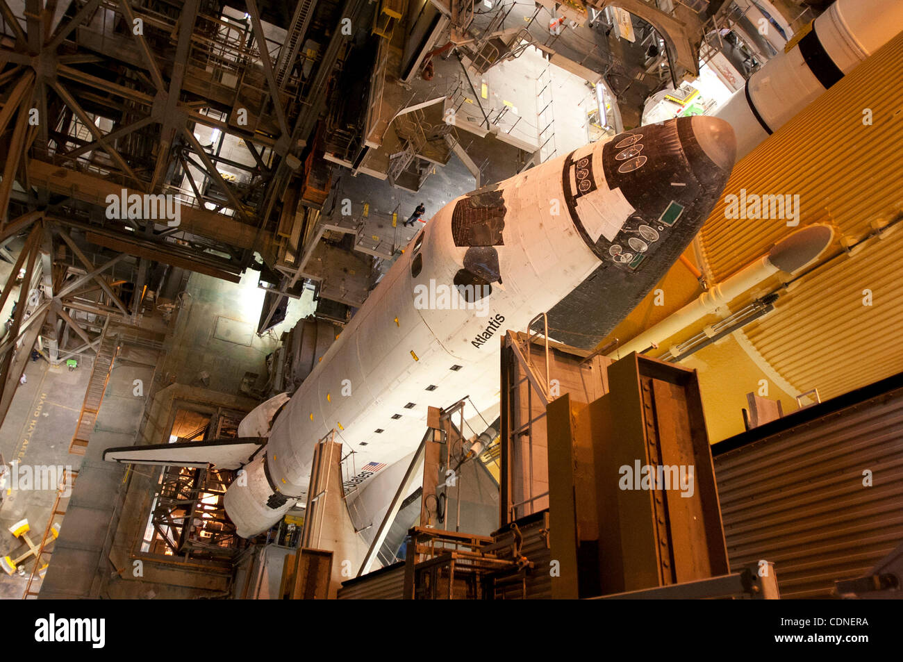 May 31, 2011: Space Shuttle Atlantis STS-135 leaves the Vehicle ...