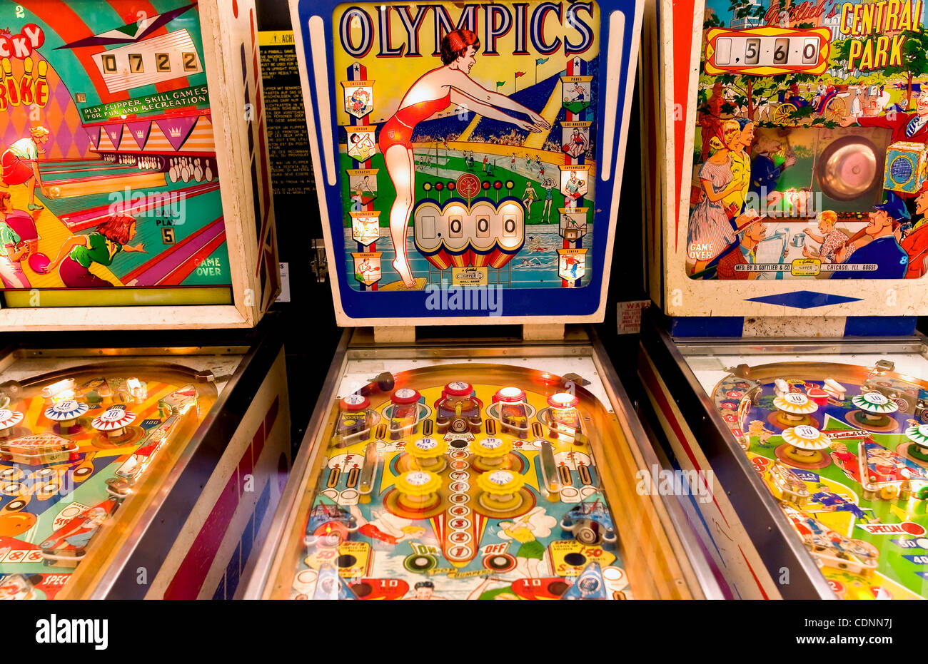 Pinball museum hires stock photography and images Alamy
