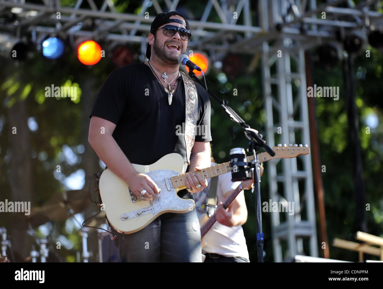 Country music recording artist Lee Brice played a live concert during ...