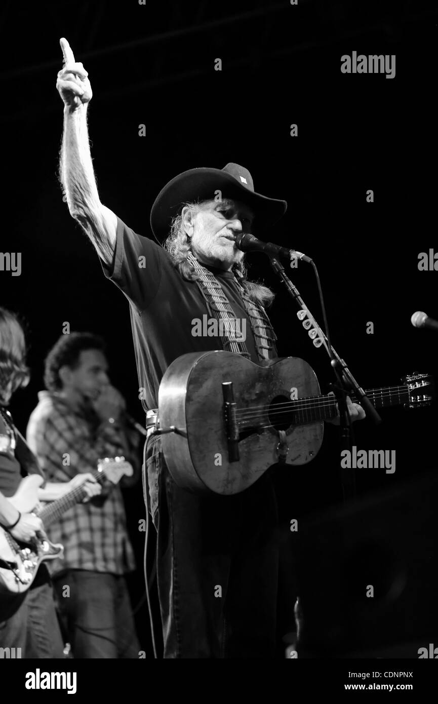 Country music legend Willie Nelson played a live concert during the ...