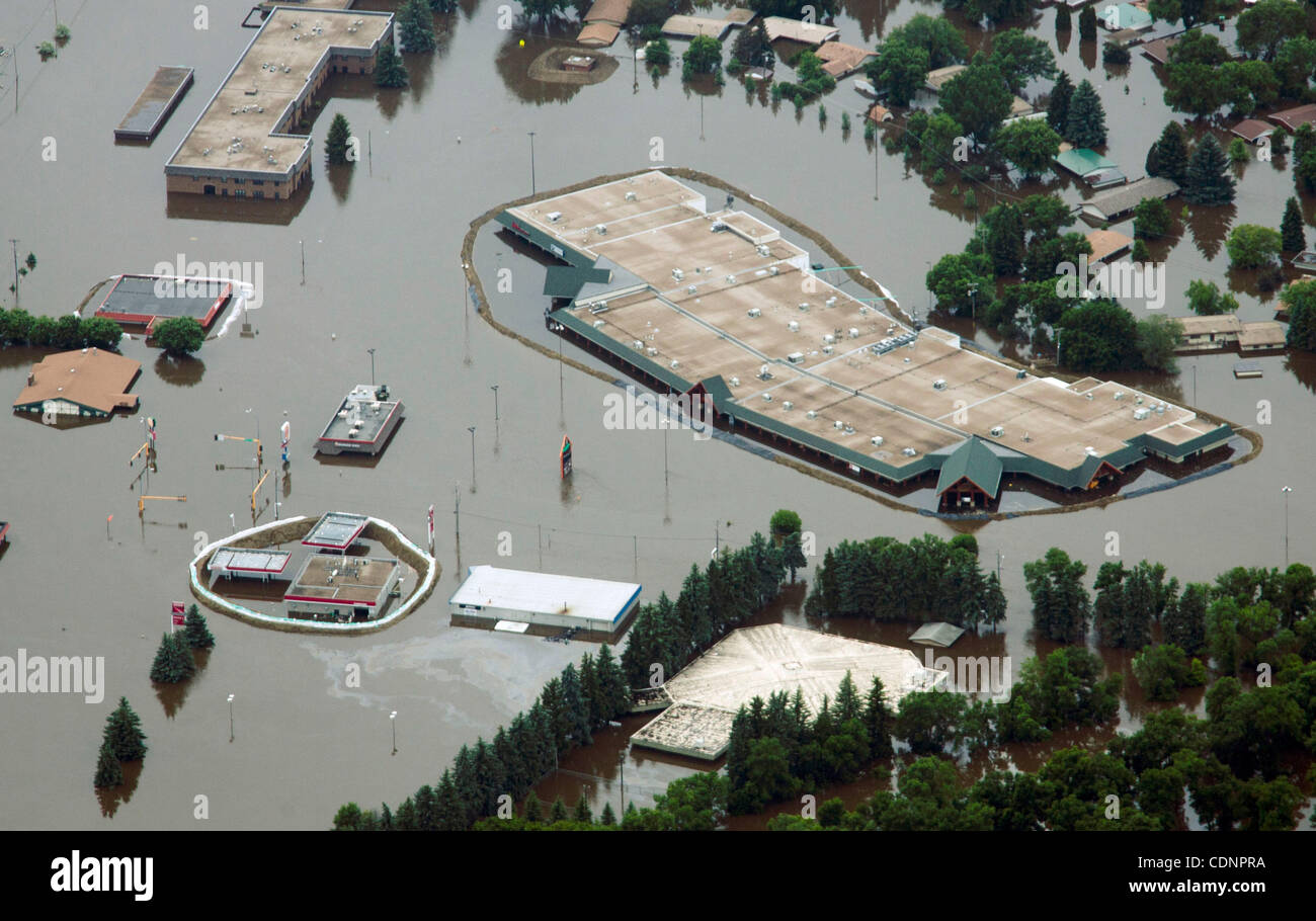 Jun 26, 2011 Minot, North Dakota, U.S. Flood waters from the Souris