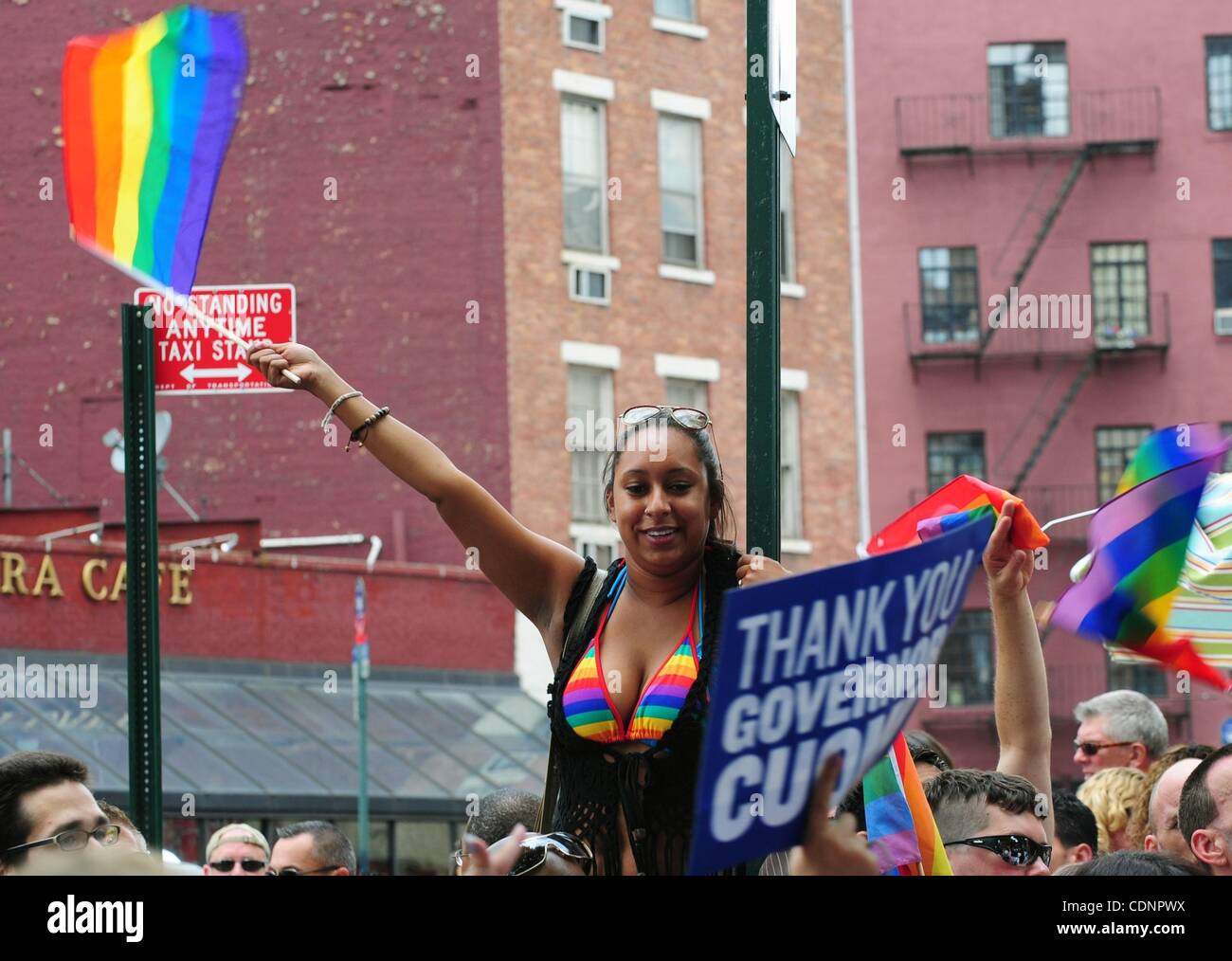 June 26, 2011 - Manhattan, New York, U.S. - 42nd Annual LGBT Pride ...