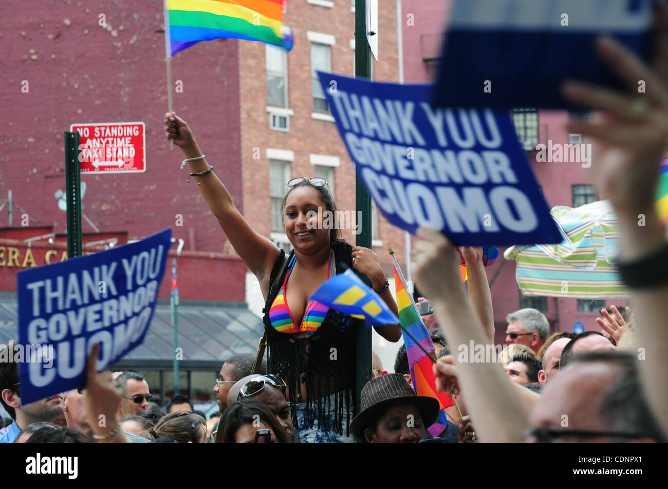 June 26, 2011 - Manhattan, New York, U.S. - 42nd Annual LGBT Pride ...