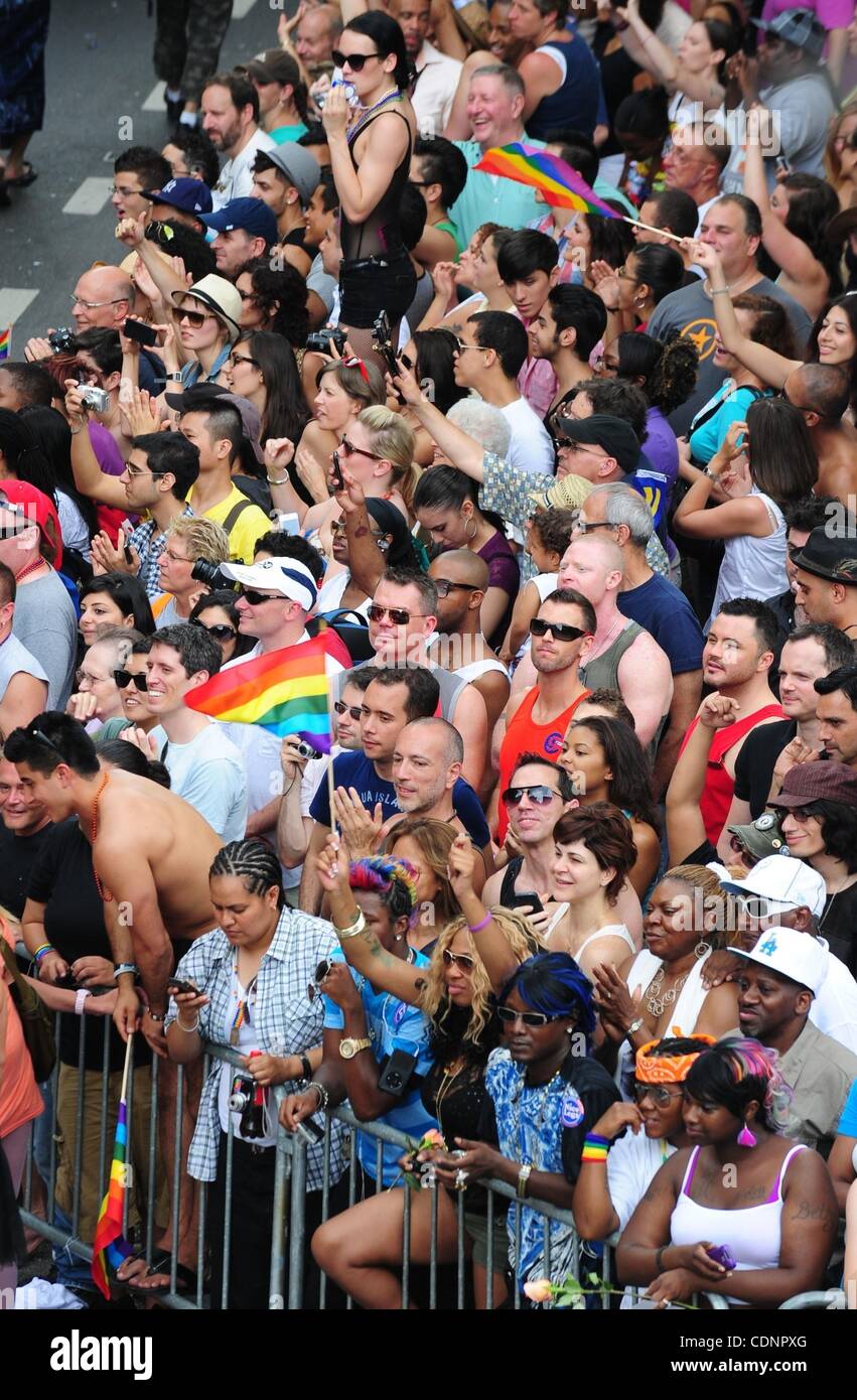 June 26, 2011 - Manhattan, New York, U.S. - 42nd Annual LGBT Pride ...