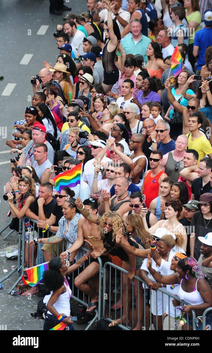 June 26, 2011 - Manhattan, New York, U.S. - 42nd Annual LGBT Pride ...