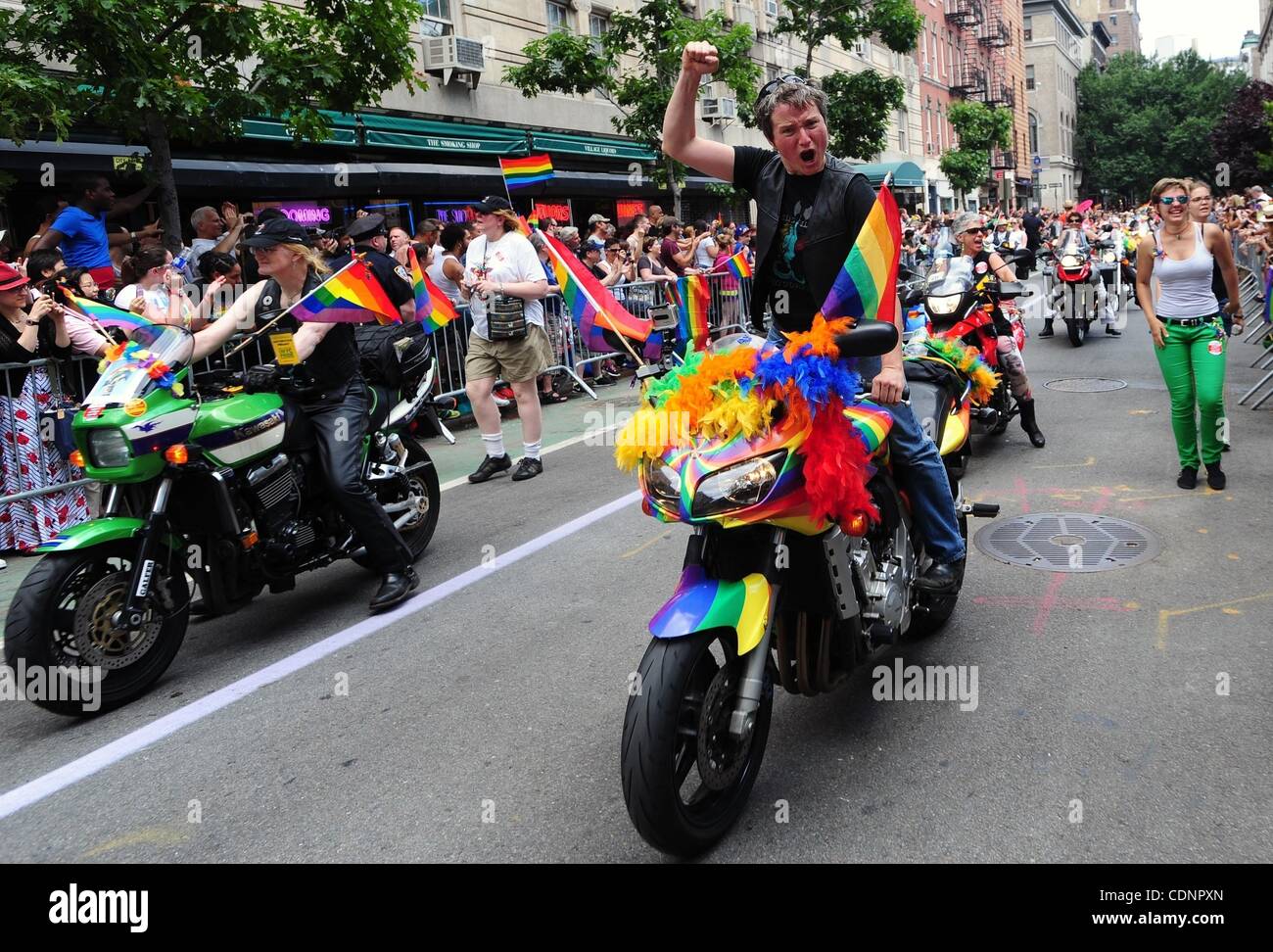 June 26, 2011 - Manhattan, New York, U.S. - 42nd Annual LGBT Pride ...