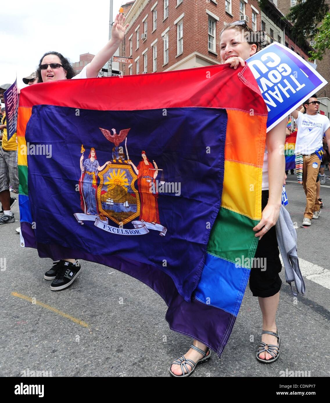 June 26, 2011 - Manhattan, New York, U.S. - 42nd Annual LGBT Pride ...