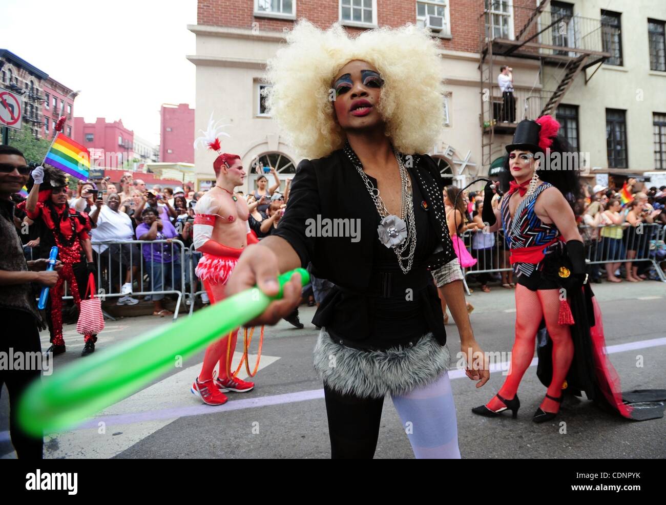 June 26, 2011 - Manhattan, New York, U.S. - 42nd Annual LGBT Pride ...