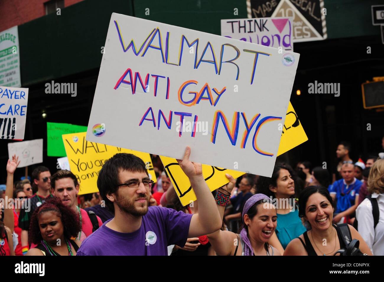 June 26, 2011 - Manhattan, New York, U.S. - 42nd Annual LGBT Pride ...