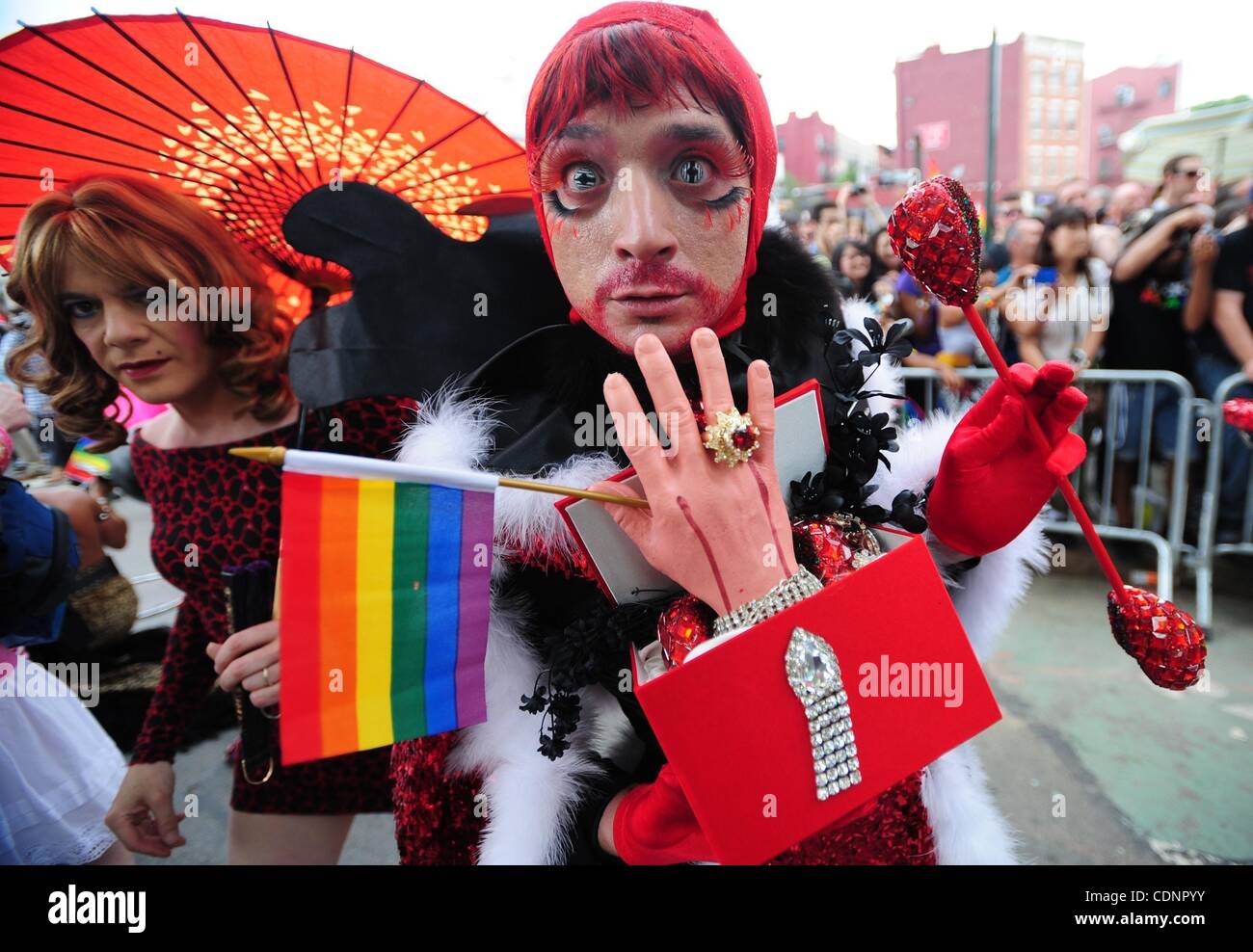 June 26, 2011 - Manhattan, New York, U.S. - 42nd Annual LGBT Pride ...