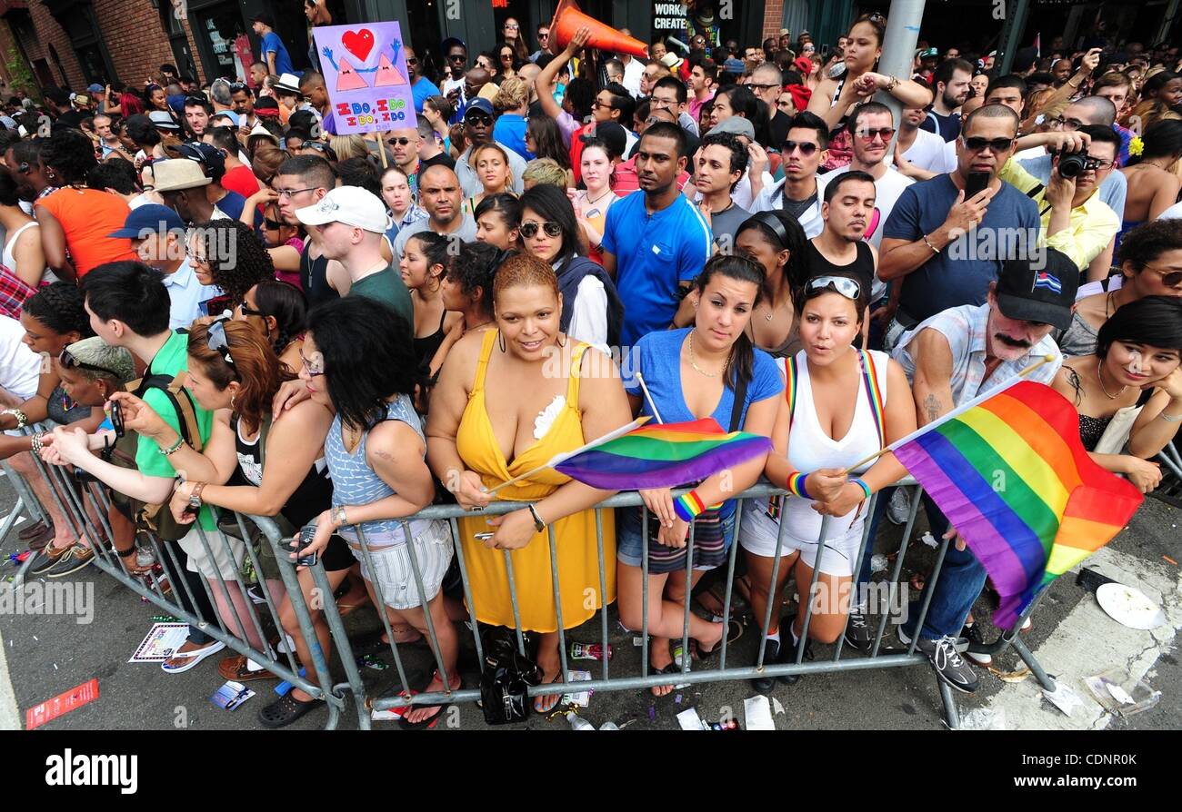June 26, 2011 - Manhattan, New York, U.S. - 42nd Annual LGBT Pride ...