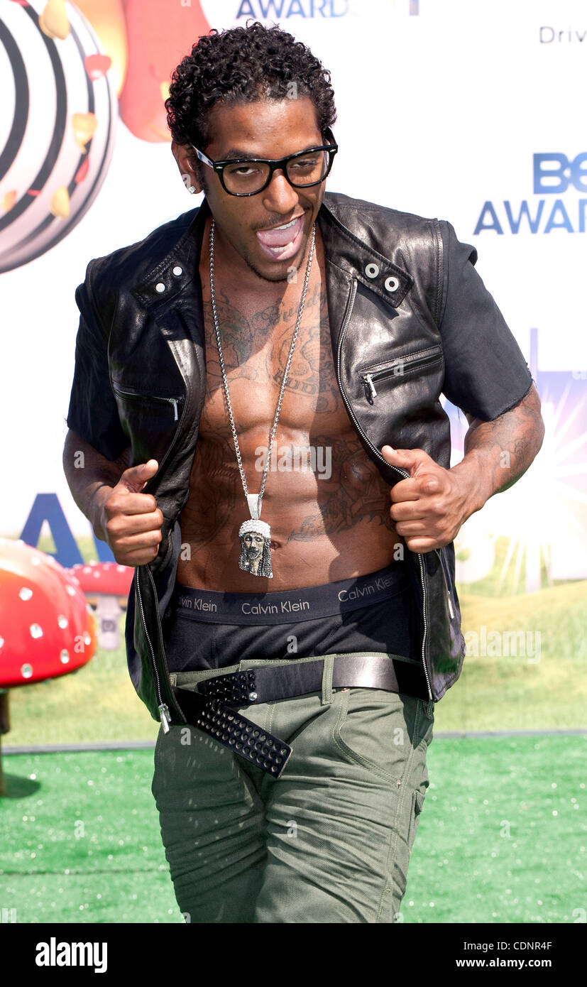 June 26, 2011 - Los Angeles, California, USA - Lloyd arrives for the BET AWARDS at the Shrine Auditorium. Stock Photo