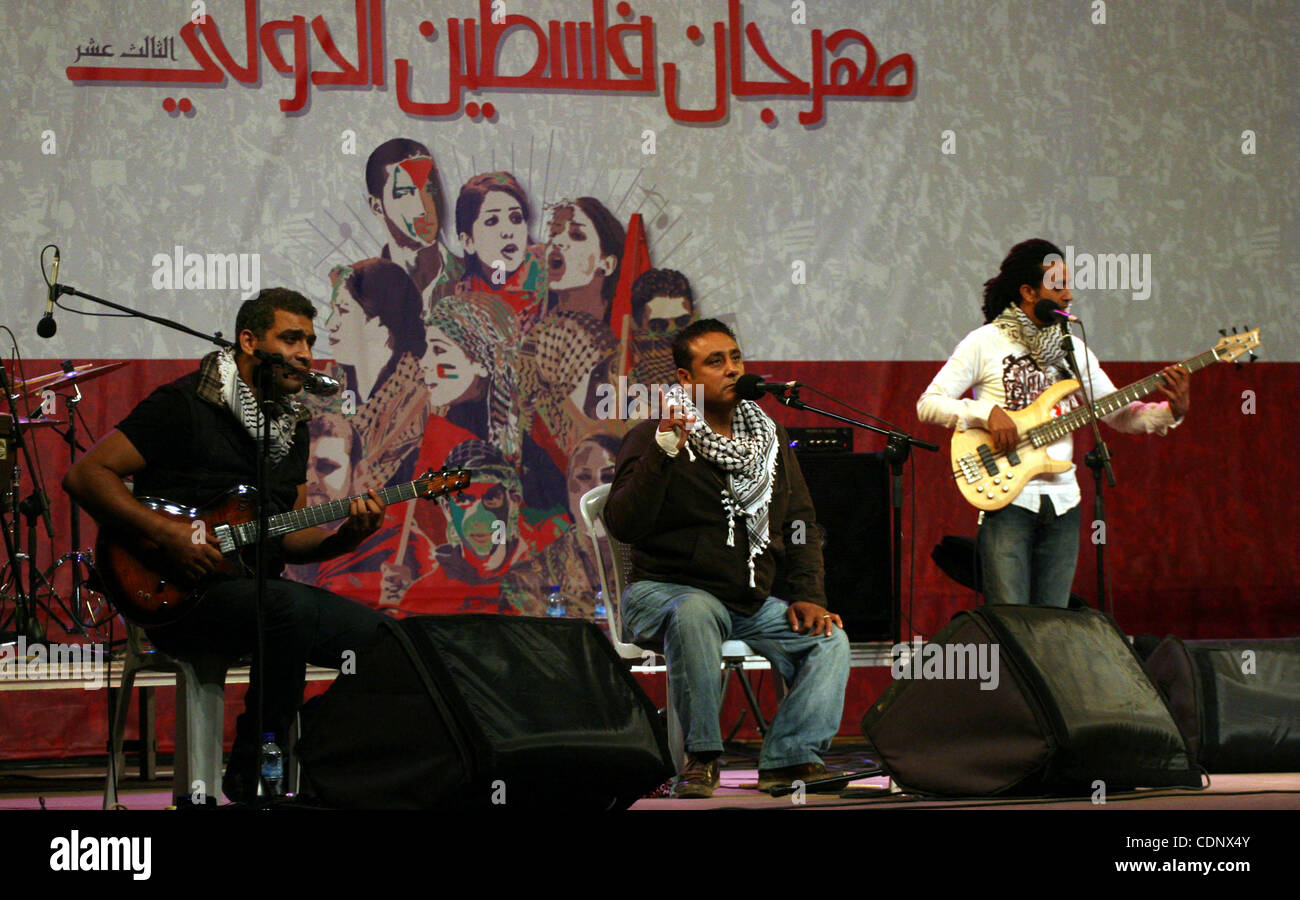 Egyptian soft rock band Wast El Balad (lit Downtown) perform
