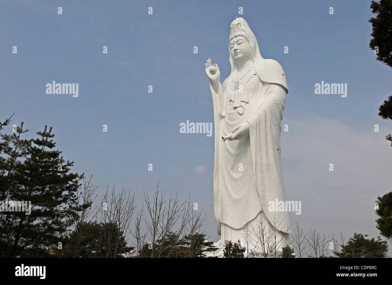 April 27, 2011 Sendai, Miyagi, Japan The Sendai Daikannon, large