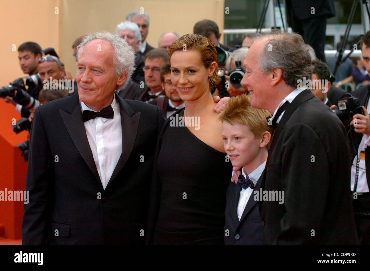 (L - R) Director Luc Dardenne, actress Cecile de France, actor Thomas ...