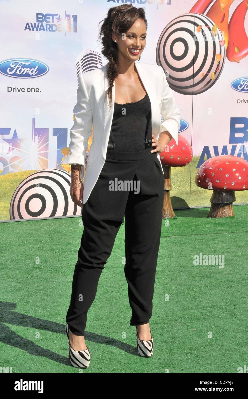 Jun 26, 2011 Los Angeles, California, USA Singer ALICIA KEYS at the