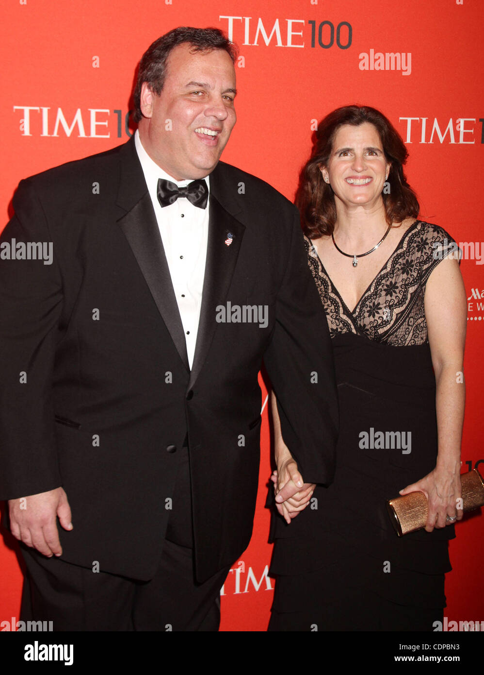 Chris christie and mary pat christie hires stock photography and