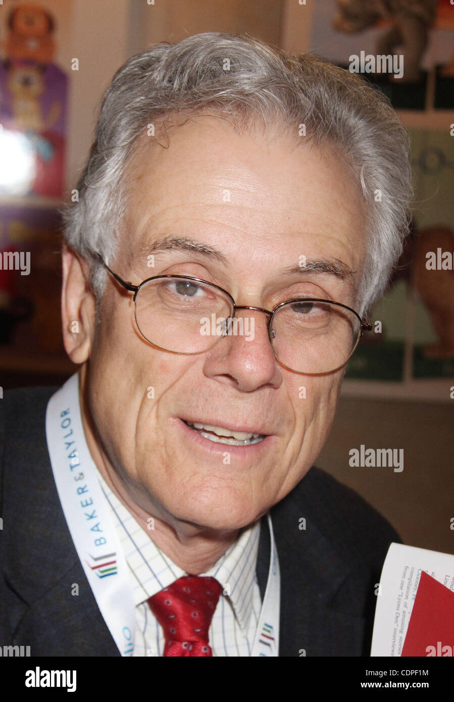 May 25, 2011 - New York, New York, U.S. - Film critic JEFFREY LYONS attends BookExpo America 2011 held at the Jacob Javits Center. (Credit Image: © Nancy Kaszerman/ZUMAPRESS.com) Stock Photo