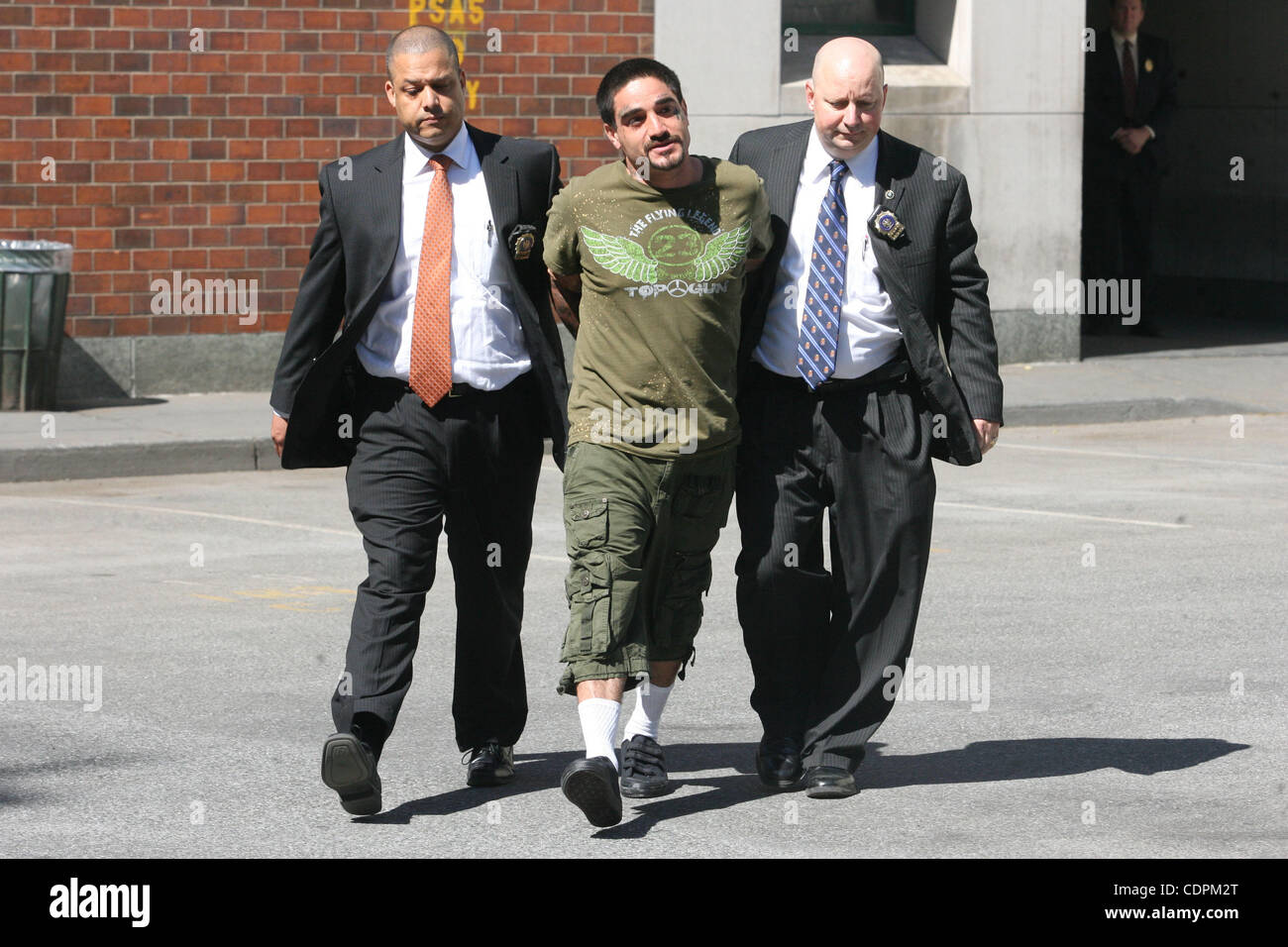 Cops arrested East side perv Jeffrey Ritter, 32 who assaulted at 85 year-old woman on a Madison Ave. stoop on Memorial Day in Manhattan. Photo Credi: Mariela Lombard/ZUMA Press. Stock Photo