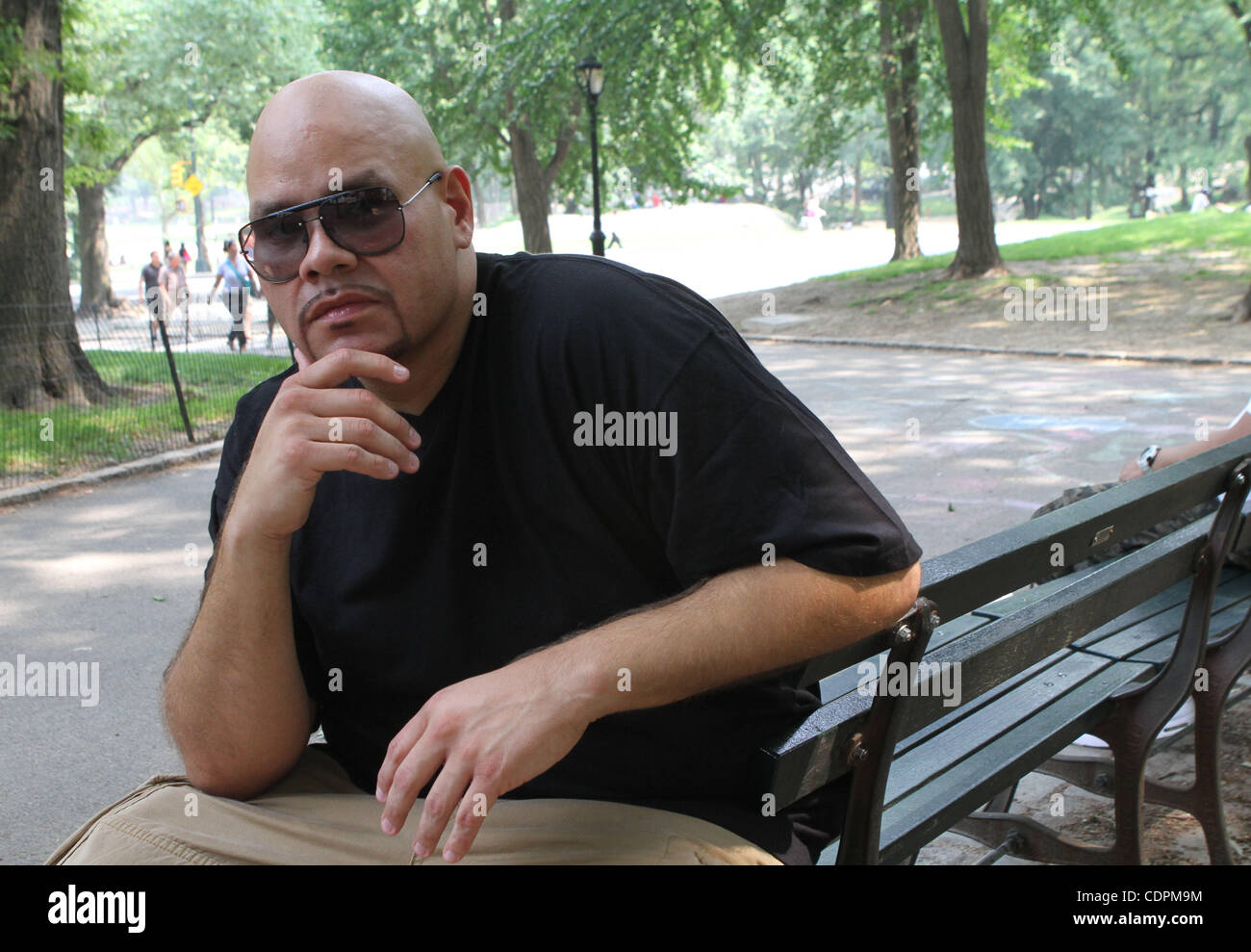 Rapper Fat Joe is photographed in Central Park, Manhattan June 9, 2011 ...