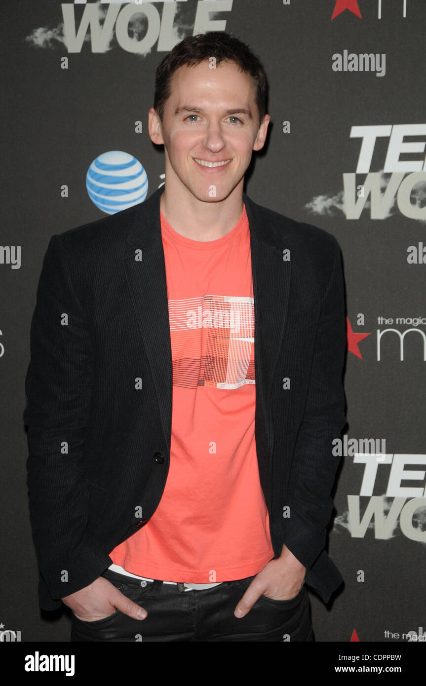 May 25, 2011 - Los Angeles, California, U.S. - Jeff Davis Attending The MTV Teen Wolf Premiere Party Held At The Roosevelt Hotel In Hollywood, California On 5/25/11. 2011(Credit Image: Â© D. Long/Globe Photos/ZUMAPRESS.com) Stock Photo