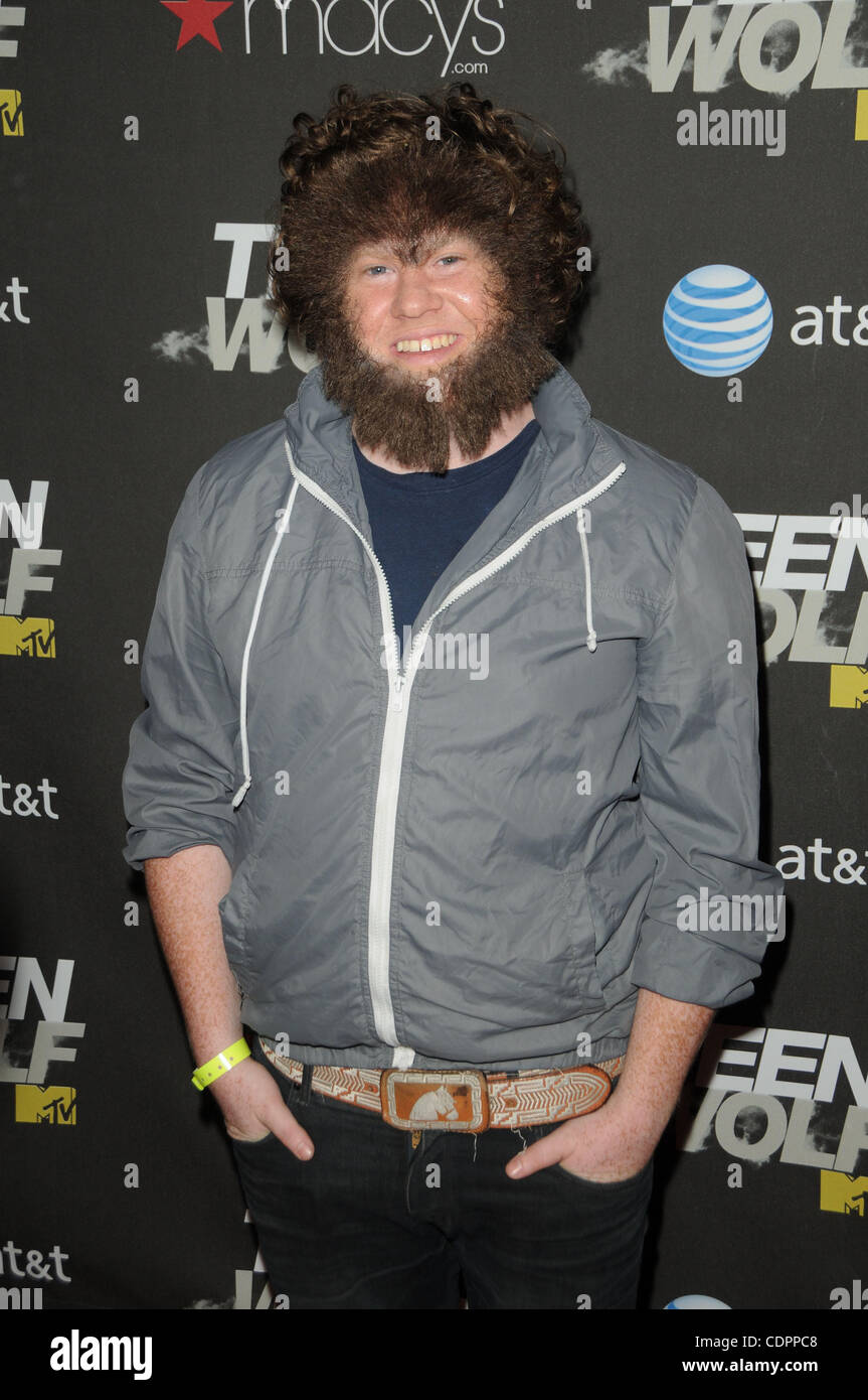May 25, 2011 - Los Angeles, California, U.S. - Zach Pearlman Attending The MTV Teen Wolf Premiere Party Held At The Roosevelt Hotel In Hollywood, California On 5/25/11. 2011(Credit Image: Â© D. Long/Globe Photos/ZUMAPRESS.com) Stock Photo