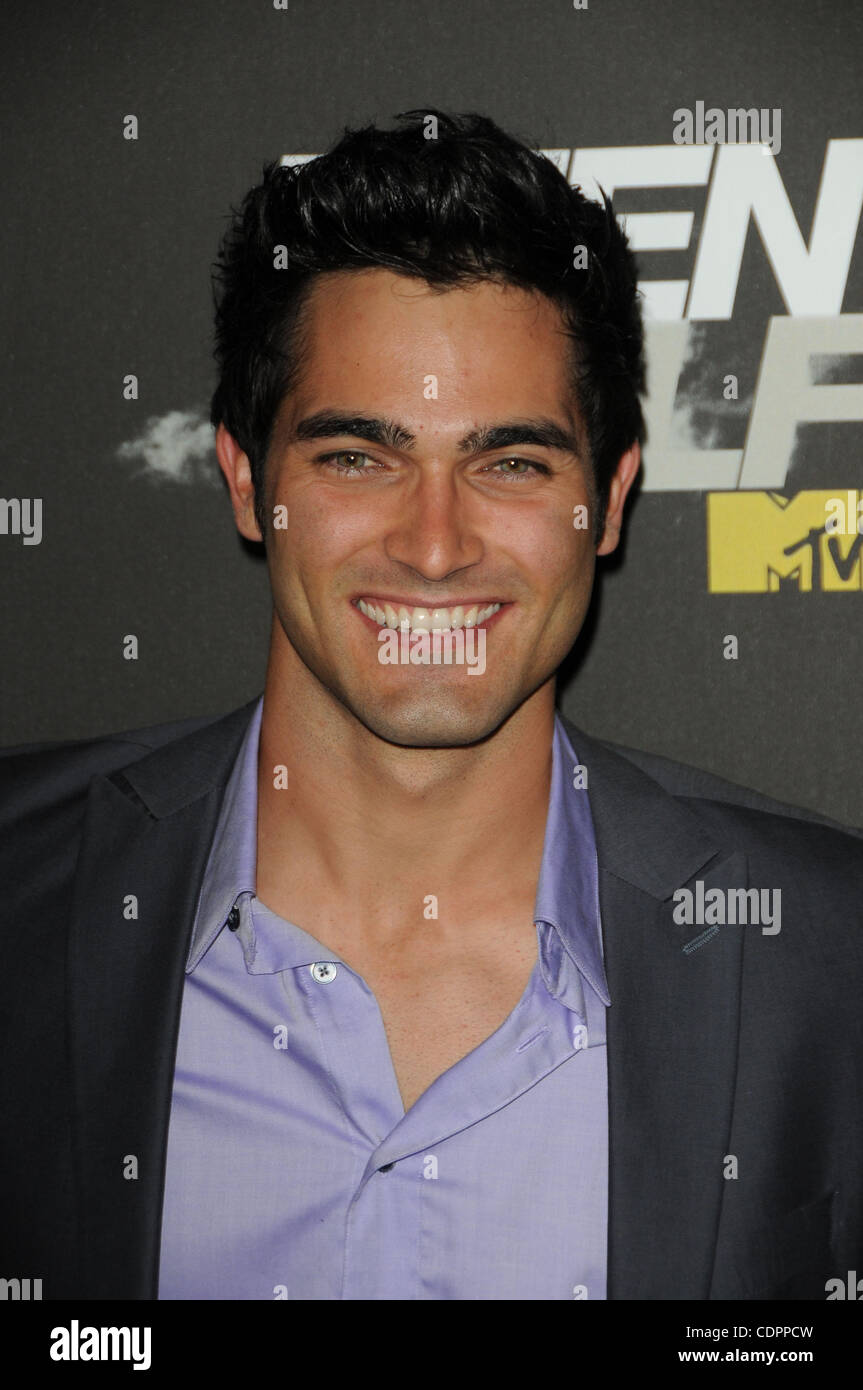 May 25, 2011 - Los Angeles, California, U.S. - Tyler Hoechlin Attending The MTV Teen Wolf Premiere Party Held At The Roosevelt Hotel In Hollywood, California On 5/25/11. 2011(Credit Image: Â© D. Long/Globe Photos/ZUMAPRESS.com) Stock Photo