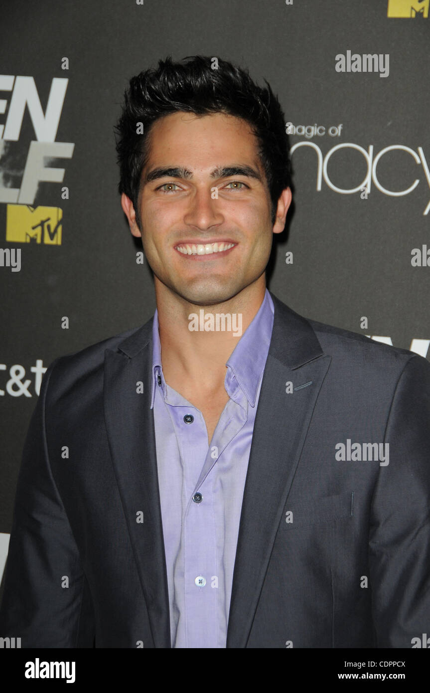 May 25, 2011 - Los Angeles, California, U.S. - Tyler Hoechlin Attending The MTV Teen Wolf Premiere Party Held At The Roosevelt Hotel In Hollywood, California On 5/25/11. 2011(Credit Image: Â© D. Long/Globe Photos/ZUMAPRESS.com) Stock Photo