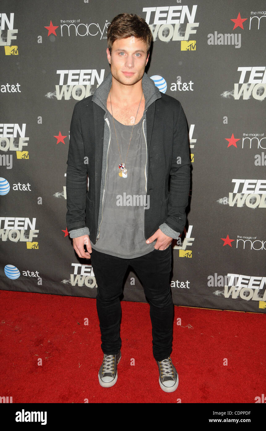 May 25, 2011 - Los Angeles, California, U.S. - Jamie Scott Attending The MTV Teen Wolf Premiere Party Held At The Roosevelt Hotel In Hollywood, California On 5/25/11. 2011(Credit Image: Â© D. Long/Globe Photos/ZUMAPRESS.com) Stock Photo