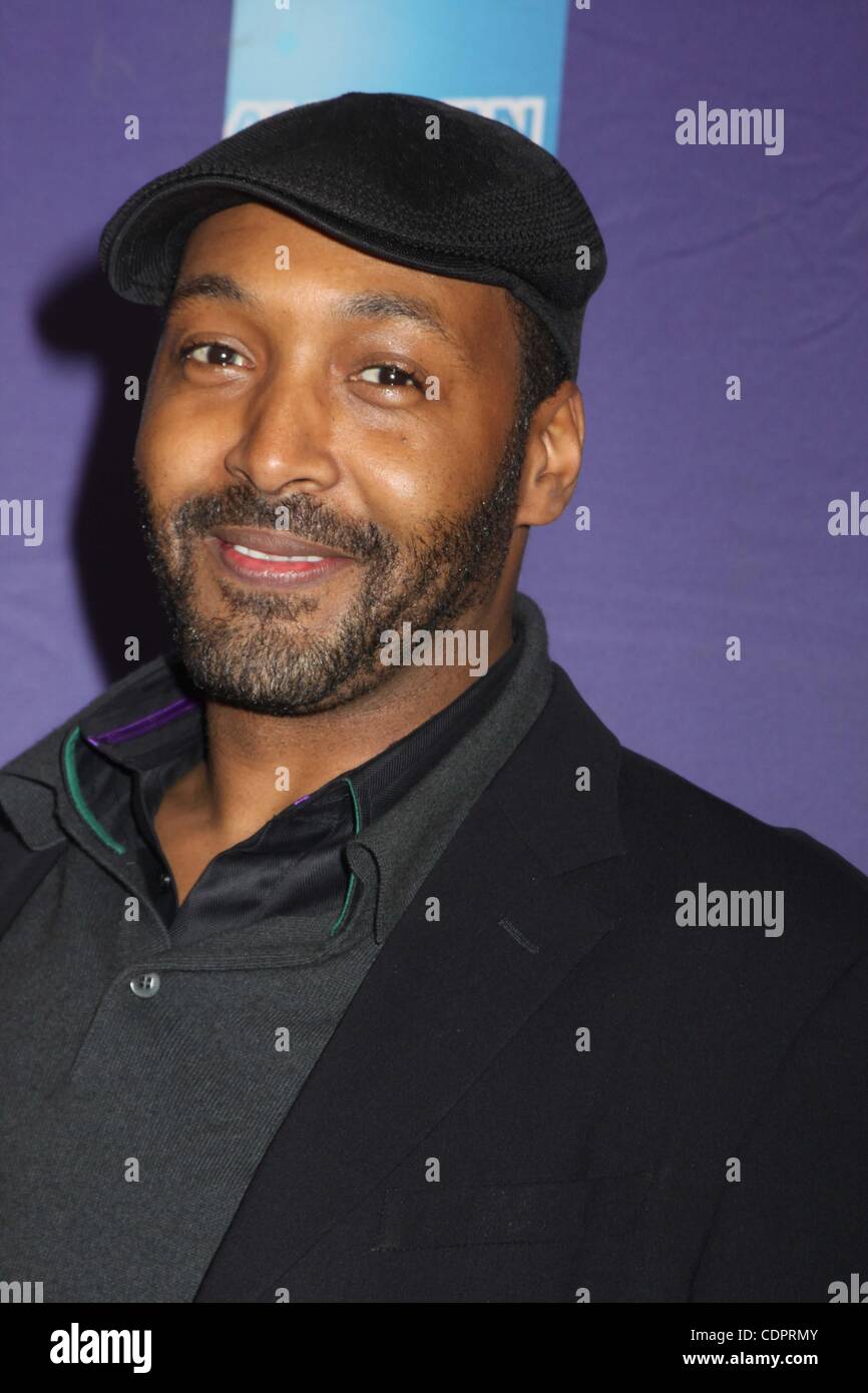 Apr. 21, 2011 - New York, New York, U.S. - JESSE L. MARTIN .arrives for the Tribeca Film Festival Premiere of ''Puncture'' at the SVA Theater in New York on April 21, 2011.   . 2011(Credit Image: Â© Mitchell Levy/Globe Photos/ZUMAPRESS.com) Stock Photo