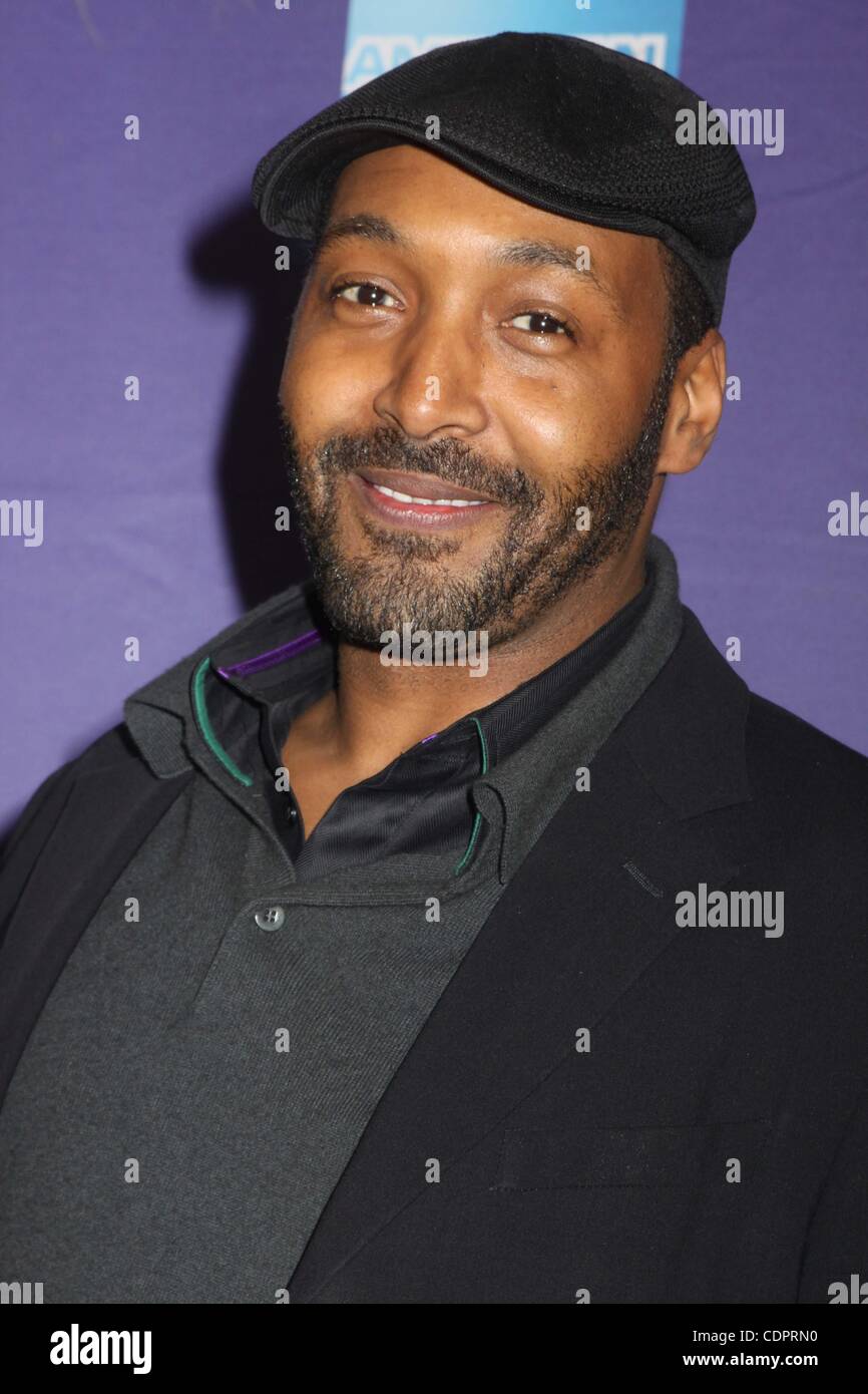 Apr. 21, 2011 - New York, New York, U.S. - JESSE L. MARTIN .arrives for the Tribeca Film Festival Premiere of ''Puncture'' at the SVA Theater in New York on April 21, 2011.   . 2011(Credit Image: Â© Mitchell Levy/Globe Photos/ZUMAPRESS.com) Stock Photo