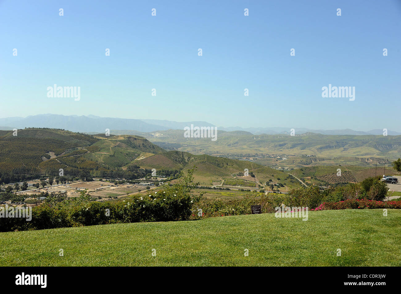 Apr 29, 2011 - Simi Valley, California; USA - A view of Simi Valley at the Ronald Reagan Presidential Library and Museum located in Simi Valley.  Copyright 2011 Jason Moore. (Credit Image: © Jason Moore/ZUMAPRESS.com) Stock Photo