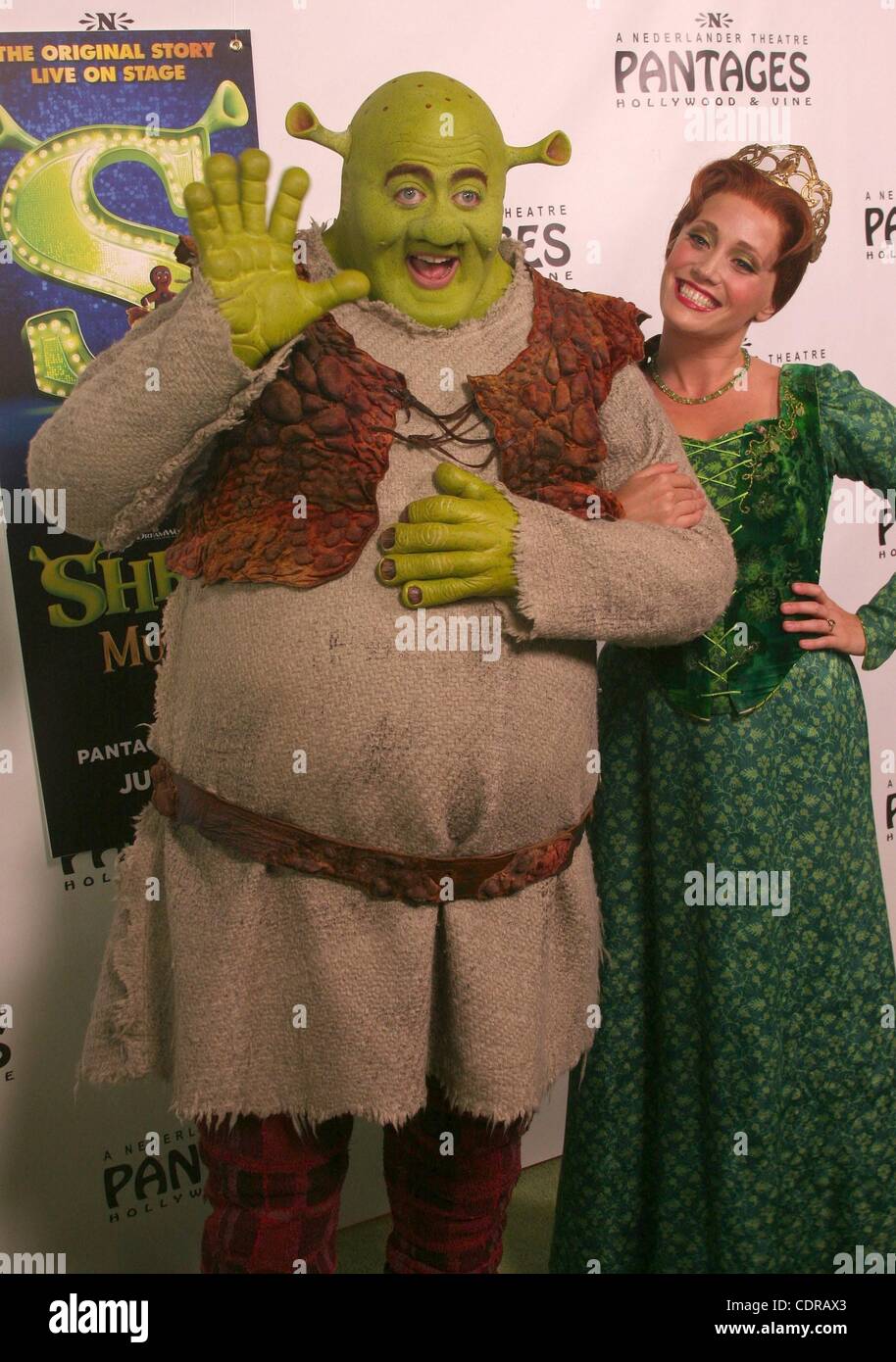 Jul 13, 2011 - Los Angeles, California, USA - Actress HAVEN BURTON, Actor  ERIC PETERSON at the Opening Night of 'Shrek The Musical' held at the  Pantages Theater, Hollywood.IS. (Credit Image: ©