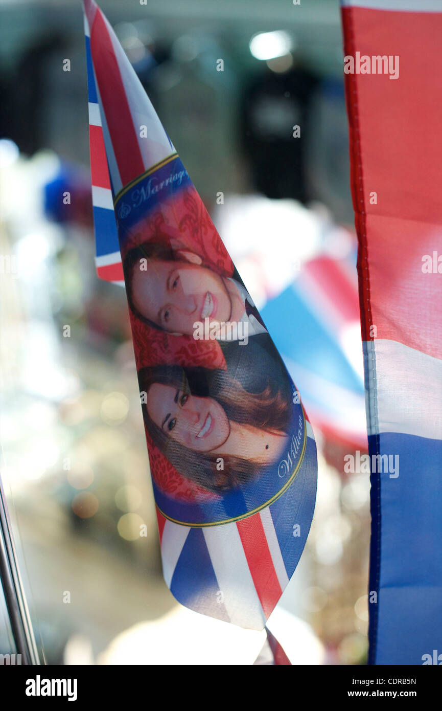 Apr 22, 2011 - London, England, United Kingdom - An innumerable variety of keepsakes depicting Will and Kate are on sale in London souvenir shops days leading up to their royal wedding on April 29, 2011 in Westminster Abbey. (Credit Image: Stock Photo