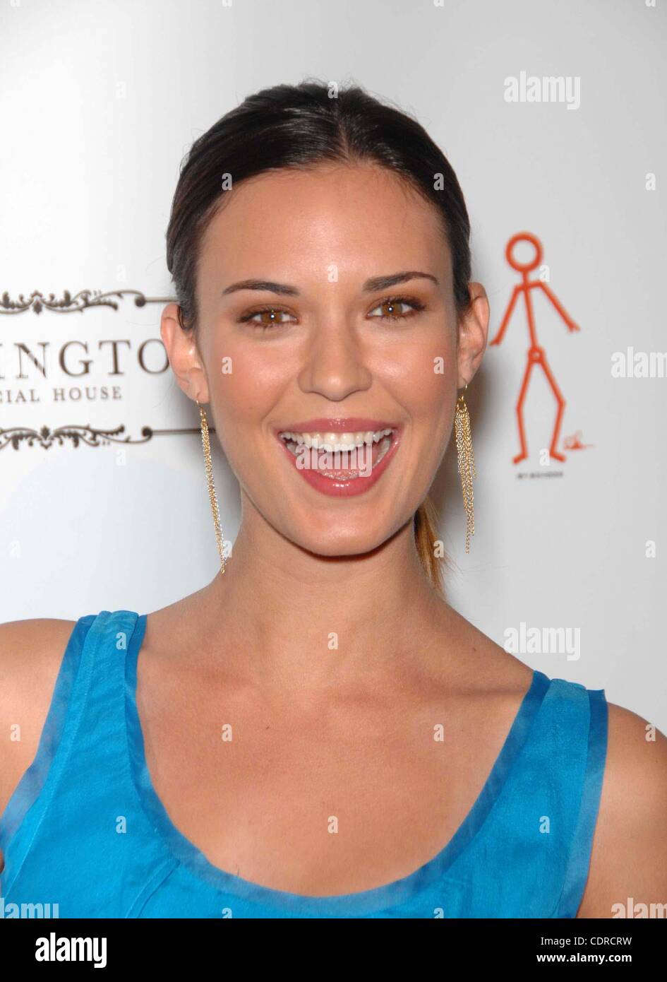 June 9, 2011 - Hollywood, California, U.S. - Odette Yustman during the Grand Opening of the Lexington Social House, on June 8, 2011, in Los Angeles.(Credit Image: © Michael Germana/Globe Photos/ZUMAPRESS.com) Stock Photo