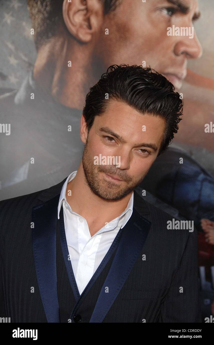 July 20, 2011 - Hollywood, California, U.S. - Dominic Cooper during the premiere of the new movie from Paramount Pictures CAPTAIN AMERICA: THE FIRST AVENGER, held at the El Capitan Theatre, on July 19, 2011, in Los Angeles.(Credit Image: © Michael Germana/Globe Photos/ZUMAPRESS.com) Stock Photo