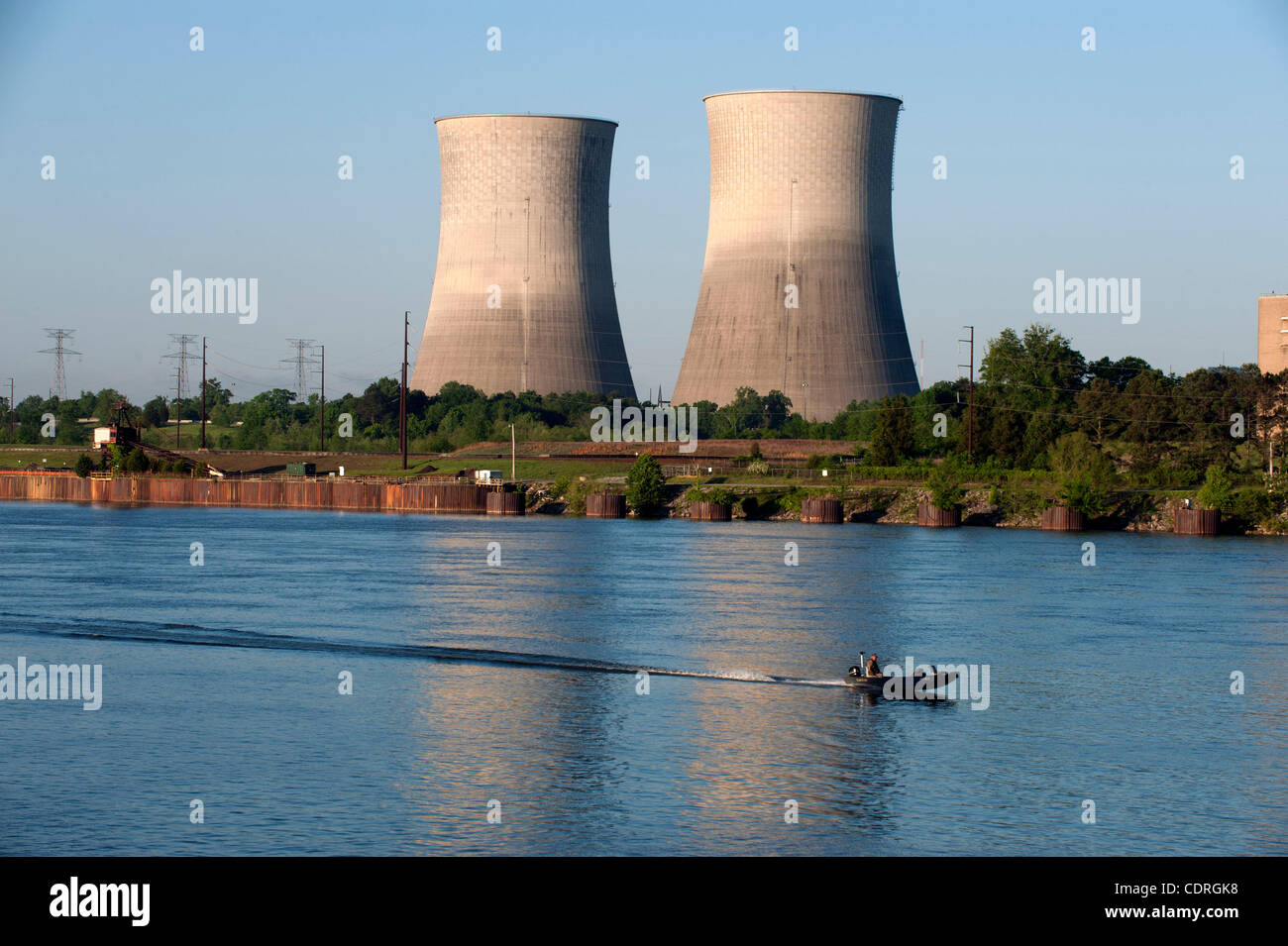 Watts Bar Nuclear Plant is located just south of Watts Bar Reservoir on