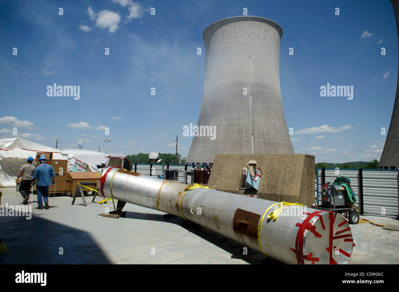 Watts Bar Nuclear Plant is located just south of Watts Bar Reservoir on