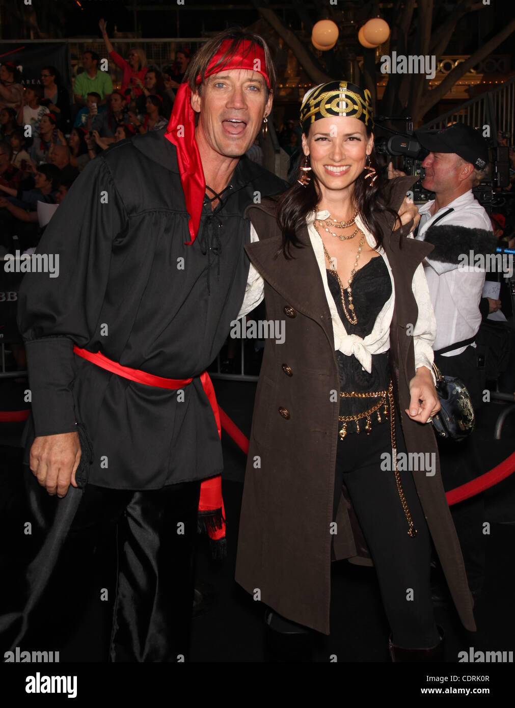 May 7, 2011 Anaheim, California, U.S. Kevin Sorbo & Wife arrives