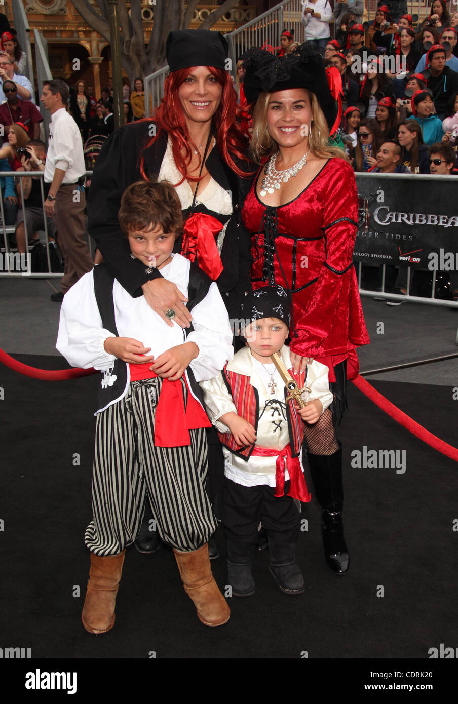 Cat cora 2011 pirates of the caribbean hires stock photography and