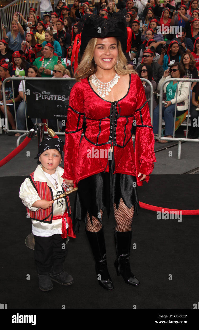 May 7 2011 anaheim california u s cat cora family arrives for