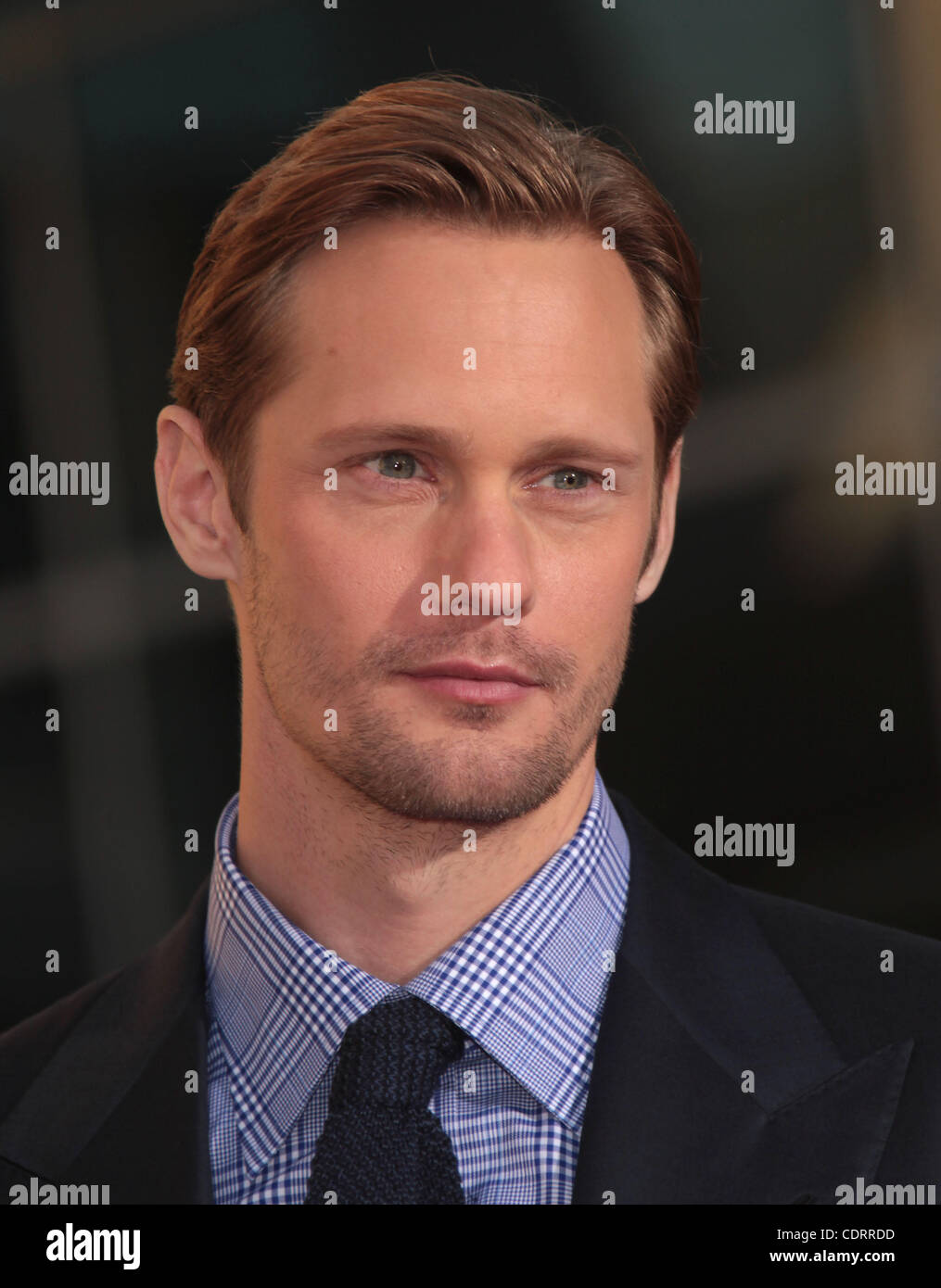 June 21, 2011 - Hollywood, California, U.S. - ALEXANDER SKARSGARD arrives for the premiere of the  'True Blood' at the Cinerama theater. (Credit Image: © Lisa O'Connor/ZUMAPRESS.com) Stock Photo