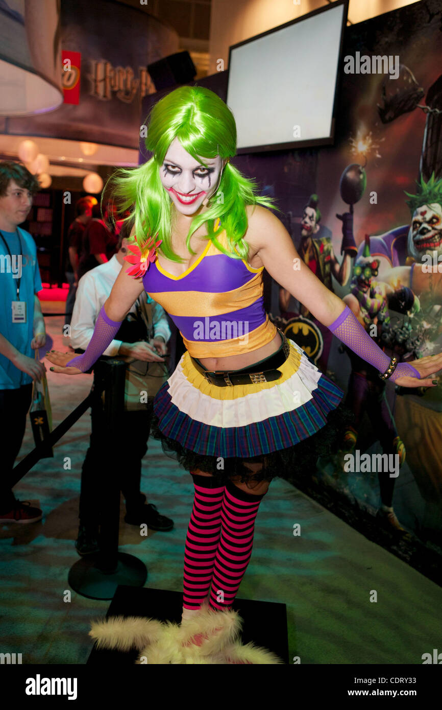 Booth character at the 2011 E3 (Electronic Entertainment Expo) held at