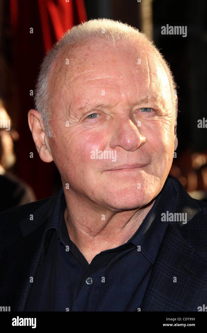 May 02, 2011 - Los Angeles, California, USA - Actor SIR ANTHONY HOPKINS at the 'Thor' Los Angeles Premiere held at the EL Capitan Theater, Hollywood. (Credit Image: © Jeff Frank/ZUMAPRESS.com) Stock Photo