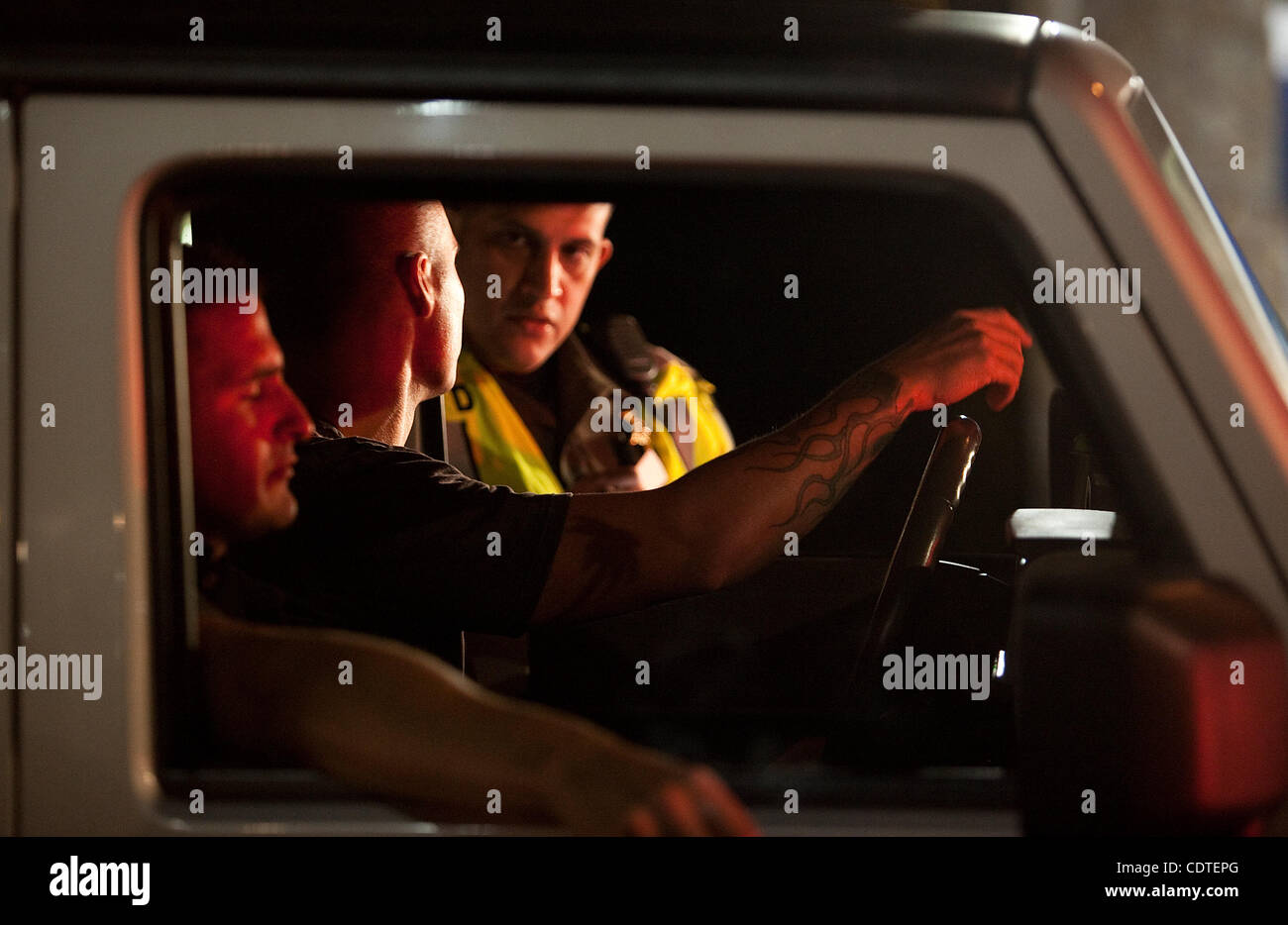 The Orange County Sheriff's Department conducted a traffic safety and