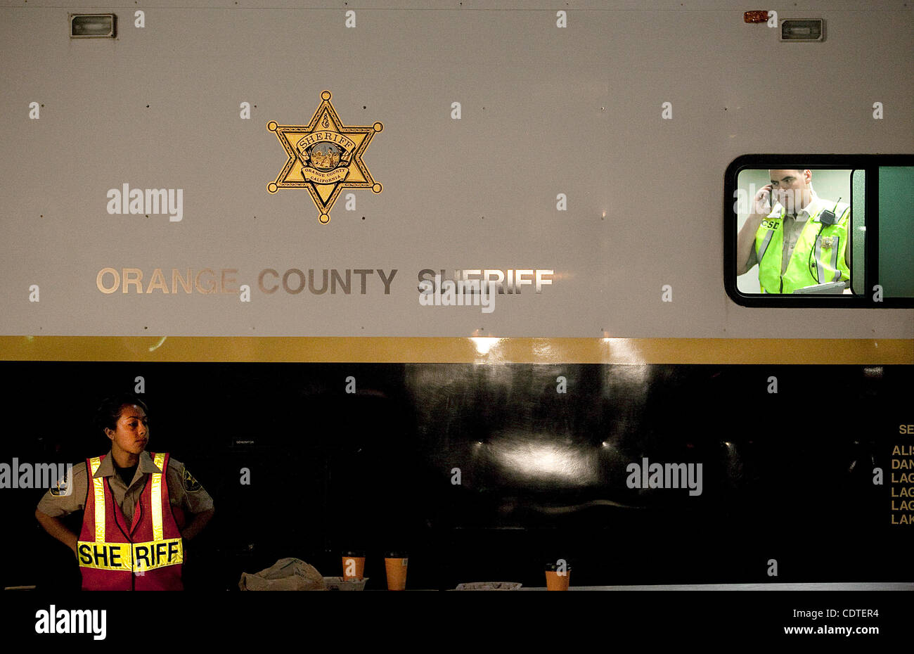 The Orange County Sheriff's Department conducted a traffic safety and