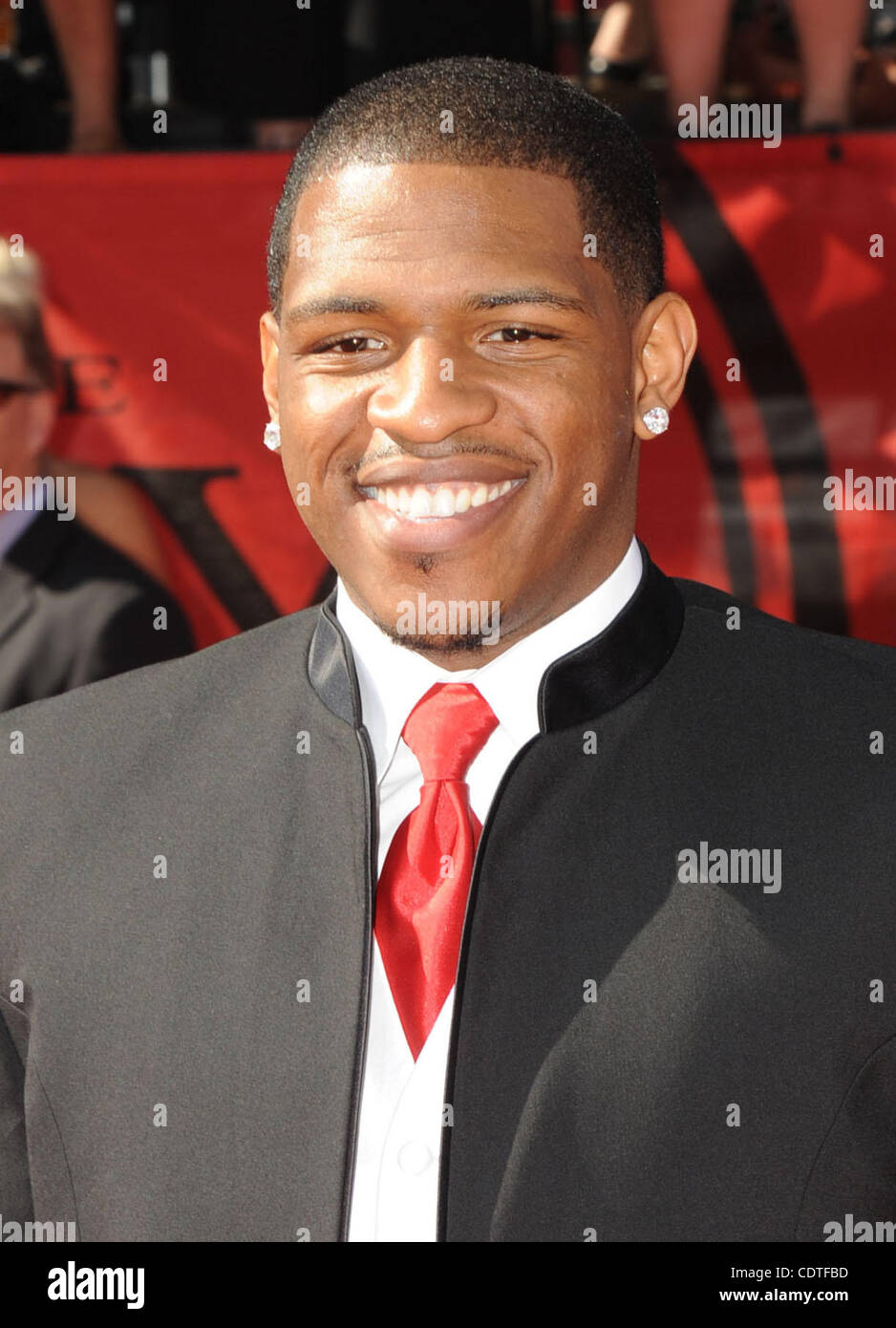 Rashad McCants on the red carpet of ESPN’s 2011 ESPY awards at the