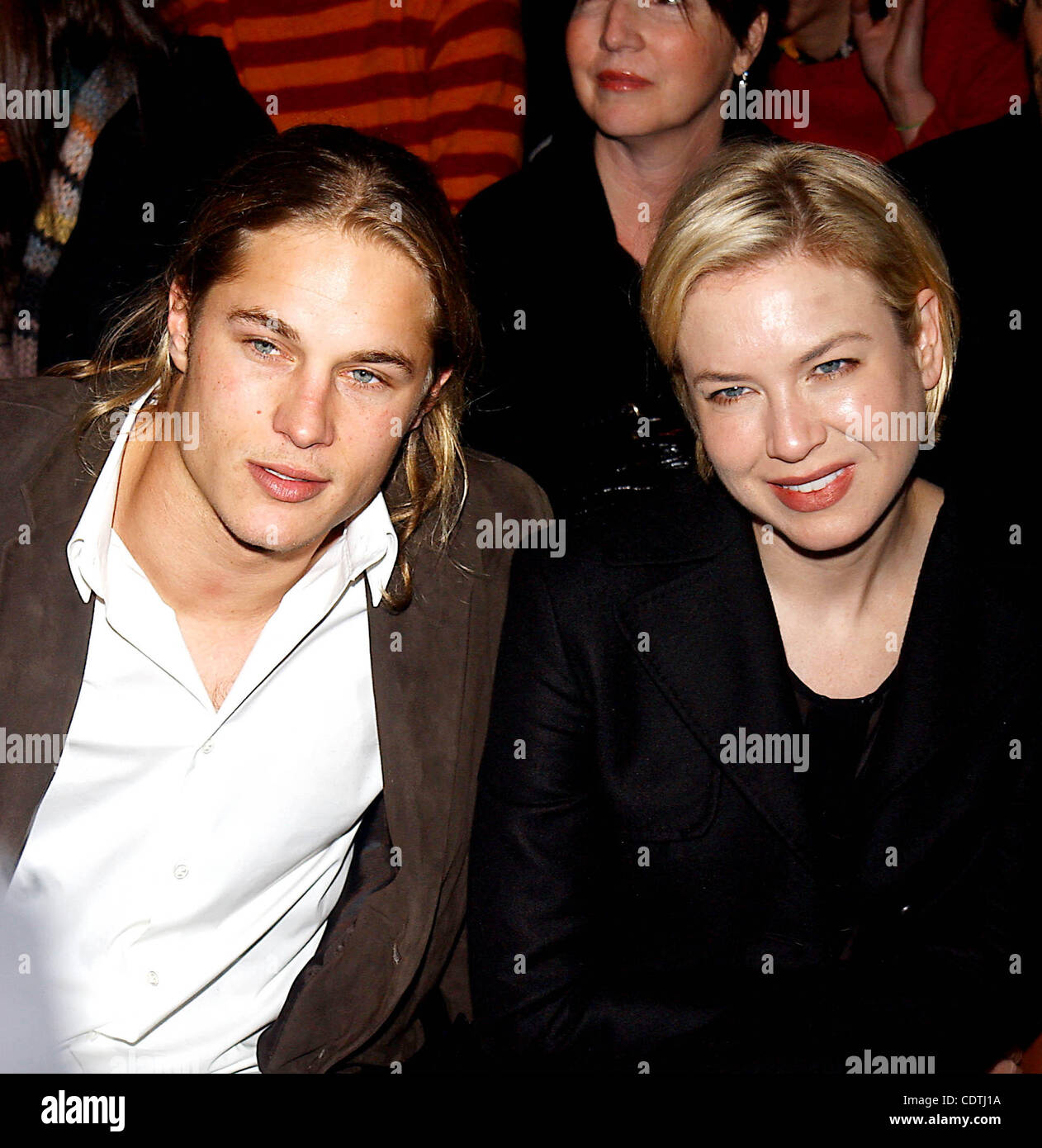 CARMEN KASS.K29126AR SD0214.2003 FALL FASHION WEEK: CALVIN KLEIN FALL  FASHION SHOW AT MILK STUDIOS IN NEW YORK New York. / 2003(Credit Image: Â©  Andrea Renault/Globe Photos/ZUMAPRESS.com Stock Photo - Alamy