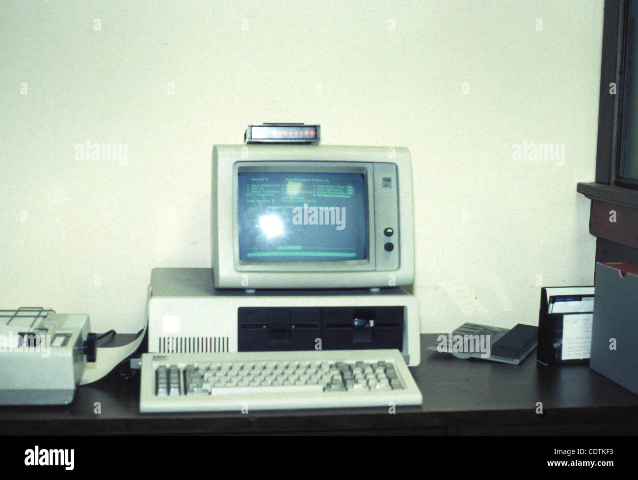 S132303.COMPUTERS.IBM PC.  /    NC(Credit Image: Â© Mitchell Levy/Globe Photos/ZUMAPRESS.com) Stock Photo